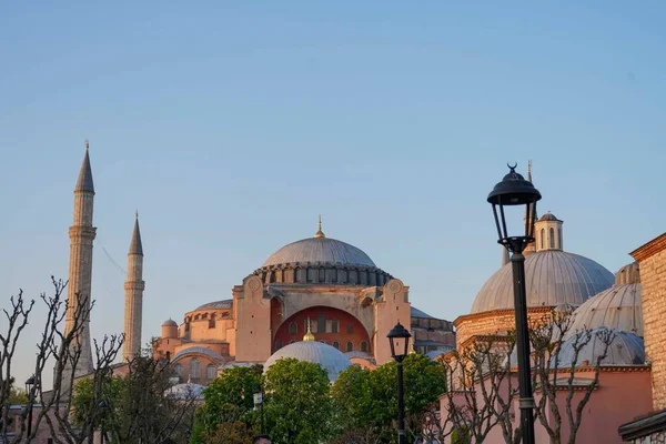 Masjid Hagia Sophia Istanbul Turki Stok Gambar Bebas Royalti