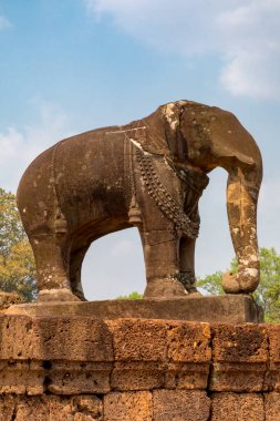 East Mebon Temple, Angkor, Siem Reap, Cambodia, one of the temples within the Angkor complex clipart