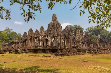 Bayon Tapınağı, Angkor, Siem Reap, Kamboçya, Bayon, Angkor kompleksindeki tapınaklardan biri.