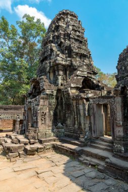 Angkor, Siem Reap, Kamboçya, Banteay Kdei. Angkor kompleksinin içindeki tapınaklardan biri.