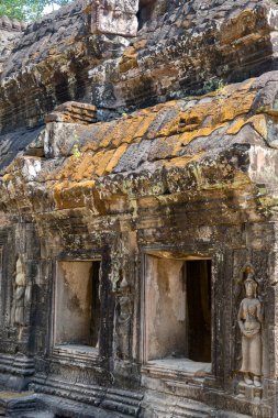 Angkor, Siem Reap, Cambodia, Banteay Kdei. One of the temples within the Angkor complex clipart