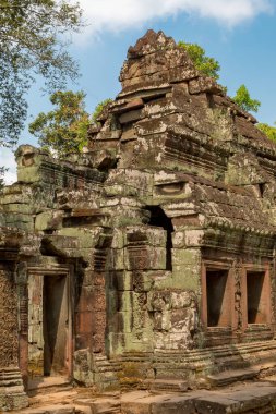 Angkor, Siem Reap, Kamboçya, Banteay Kdei. Angkor kompleksinin içindeki tapınaklardan biri.