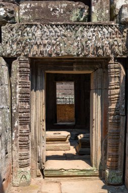 Angkor, Siem Reap, Kamboçya, Banteay Kdei. Angkor kompleksinin içindeki tapınaklardan biri.