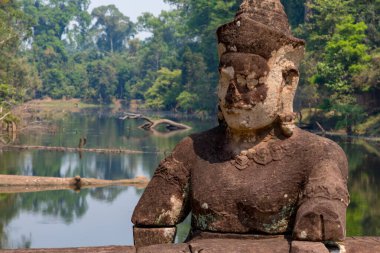 Phrea Khan Tapınağı, Angkor, Siem Reap, Kamboçya, Phrea Khan tapınağı, Angkor kompleksindeki tapınaklardan biri.