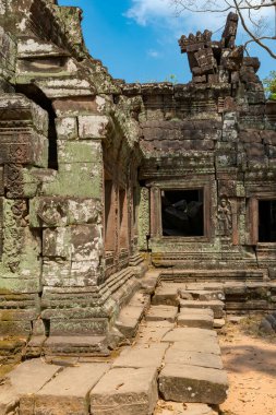 Angkor, Siem Reap, Kamboçya, Banteay Kdei. Angkor kompleksinin içindeki tapınaklardan biri.