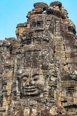 Bayon Tapınağı, Angkor, Siem Reap, Kamboçya, Bayon, Angkor kompleksindeki tapınaklardan biri.