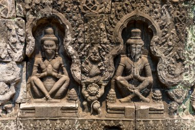 Phrea Khan Tapınağı, Angkor, Siem Reap, Kamboçya, Phrea Khan tapınağı, Angkor kompleksindeki tapınaklardan biri.