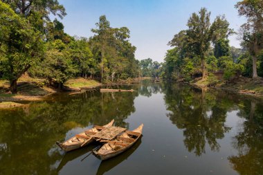 Phrea Khan Tapınağı, Angkor, Siem Reap, Kamboçya, Phrea Khan tapınağı, Angkor kompleksindeki tapınaklardan biri.