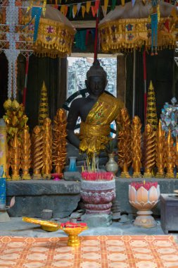 Angkor, Siem Reap, Cambodia,  Banteay Kdei. One of the temples within the Angkor complex clipart