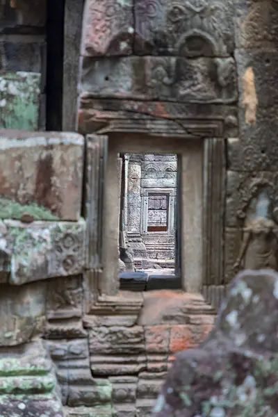 Angkor, Siem Reap, Kamboçya, Banteay Kdei. Angkor kompleksinin içindeki tapınaklardan biri.