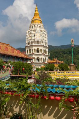 Kek Lok Si Tapınağı Georgetown Penang Malezya 31 Mart 2018 Pagoda Manzarası