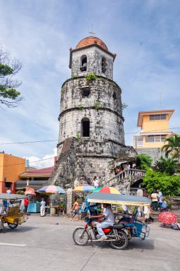 Campanario de Dumaguete, Dumaguete Belfry olarak da bilinir, Dumaguete City, Filipinler. 