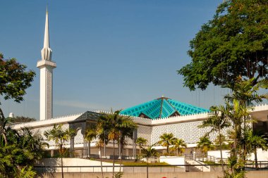 Kuala Lumpur 'daki Malezya Ulusal Camii (Mescidi Negara)