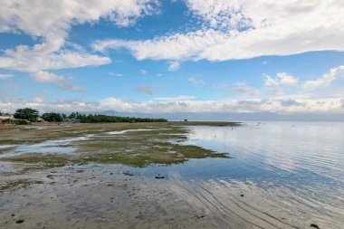 Wide sandy beach captured in daytime, Philippines 