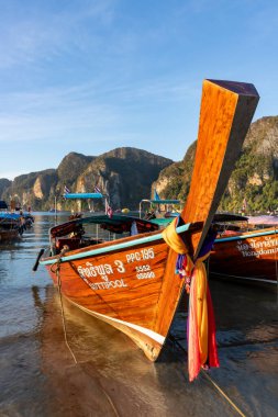 Pileh Lagoon 'daki Phi Phi Adası Krabi Tayland