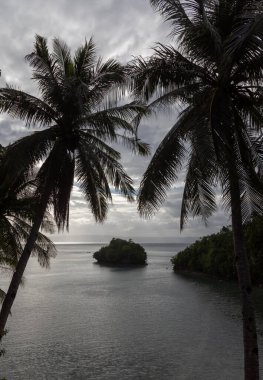 Güney Leyte, Filipinler 'de sakin günbatımı