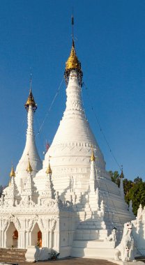 Mae Hong Son, Tayland - 20 Ocak 2007: Wat Phrai Doi Kung Moo.
