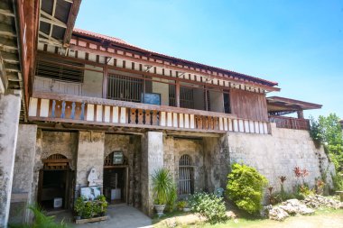 Bohol 'daki tarihi evin geleneksel mimarisi