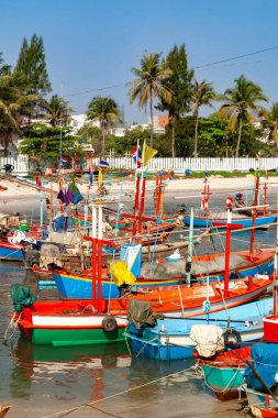 Tahta tekneli Hint Okyanusu. Tayland yengeci