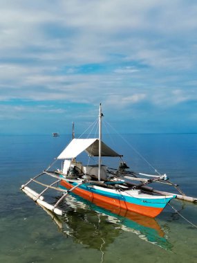 Filipinler Tropik Plajda Gündüz, Camotes, Filipinler