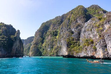 phi phi Adası Tayland, doğa manzarası 