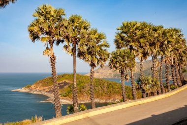 Tayland 'daki güzel sahil ve deniz, Phuket.