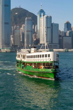 Viktorya Limanı 'ndan Hong Kong' a giden feribot.