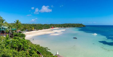 Gündüz, Camotes, Filipinler 'de Tropikal Su Manzaralarını Temizle