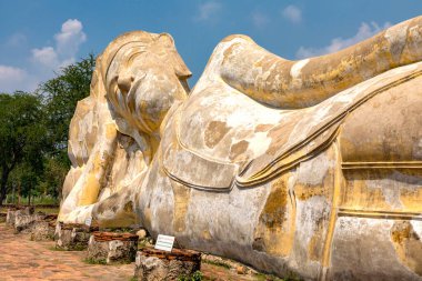 Tayland, Ayutthaya 'daki eski Buda heykeli