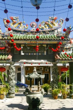 Yap Kongsi Tapınağı, resmi adıyla Choo Chay Keong Tapınağı, George Town, Penang, Malezya. 