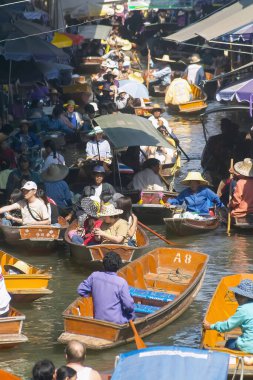 Yüzen Pazar Tayland, Güneydoğu Asya Seyahat, Damnoen Saduak Turizm Merkezi