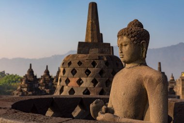 Asya, Endonezya, Orta Java, Borobudur Tapınağı