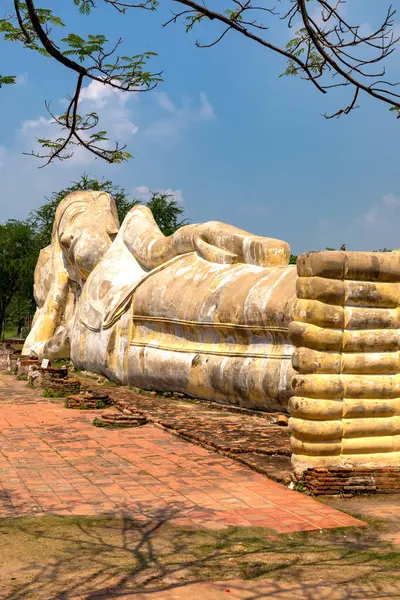 Tayland, Ayutthaya 'daki eski Buda heykeli