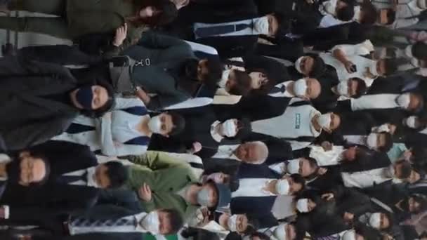 Tokyo Japon Avril 2023 Plan Vertical Une Rue Sont Remplis — Video