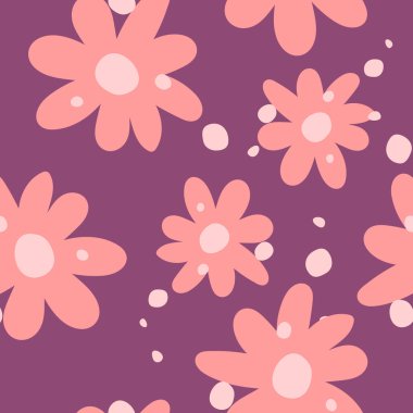 Çiçekli grafik karalama tasarımı. Kusursuz desen. Soyut minimal çiçek. Güzel çiçek arkaplanı. Tekstil ve duvar kağıtları için vektör sanat çizimi. Siyah bir fırçayla elle çizilmiş. El yazısı.