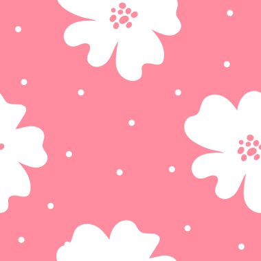 Çiçekli grafik karalama tasarımı. Kusursuz desen. Soyut minimal çiçek. Güzel çiçek arkaplanı. Tekstil ve duvar kağıtları için vektör sanat çizimi. Siyah bir fırçayla elle çizilmiş. El yazısı.