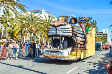 Lloret de Mar 'daki karnaval, İspanya 2023