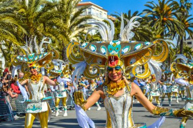 Lloret de Mar 'daki karnaval, İspanya 2023