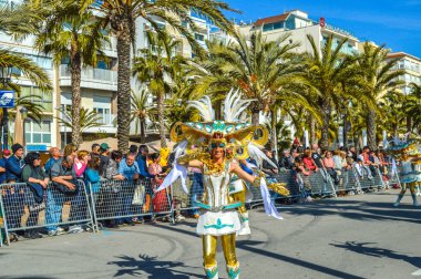 Lloret de Mar 'daki karnaval, İspanya 2023