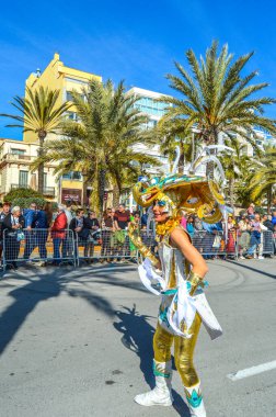 Lloret de Mar 'daki karnaval, İspanya 2023