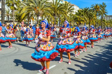 Lloret de Mar 'daki karnaval, İspanya 2023