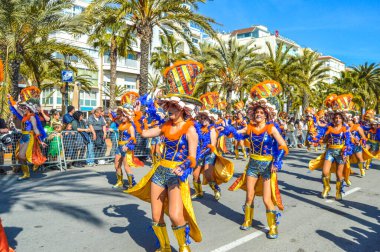 Lloret de Mar 'daki karnaval, İspanya 2023