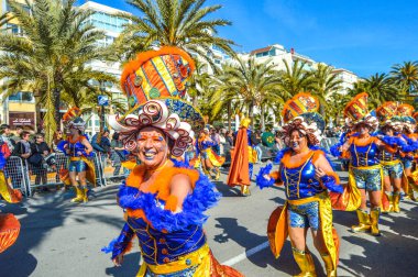 Lloret de Mar 'daki karnaval, İspanya 2023
