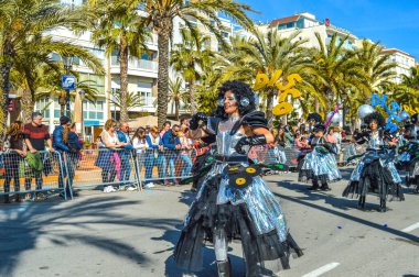 Lloret de Mar 'daki karnaval, İspanya 2023