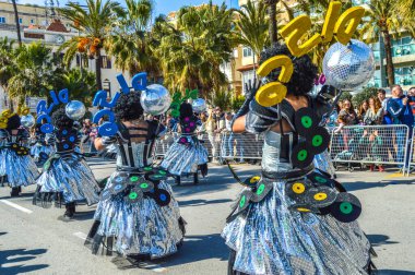 Lloret de Mar 'daki karnaval, İspanya 2023