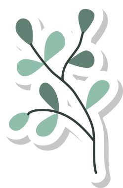 Tatlı karikatür deniz yosunu çıkartması. Duvar kâğıdı, ambalaj kağıdı, çocuklar için yatak, kumaş, yastık, bardak..