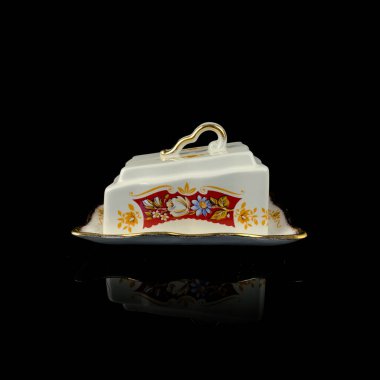 Antika yağ kavanozu. tablo ayarı.