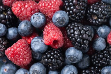 Taze meyve arkaplanı. Kapat.