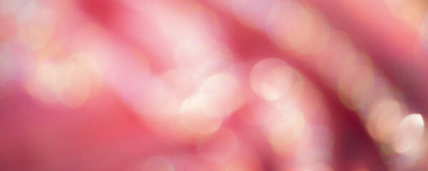 Blurred background pink fabric shiny. Defocus light pink.