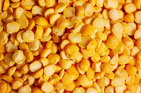 Peas Background Yellow Peas Macro Photo — Stock Photo, Image